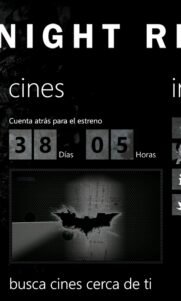 The Dark Knight Rises aplicación oficial ya disponible en España