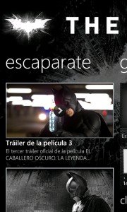 The Dark Knight Rises aplicación oficial ya disponible en España