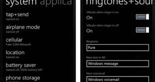 Personalización de tonos en WP8