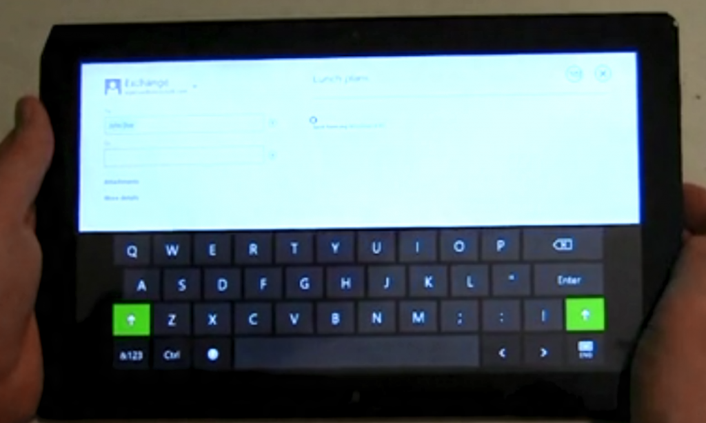 Nuevo teclado táctil para Windows 8