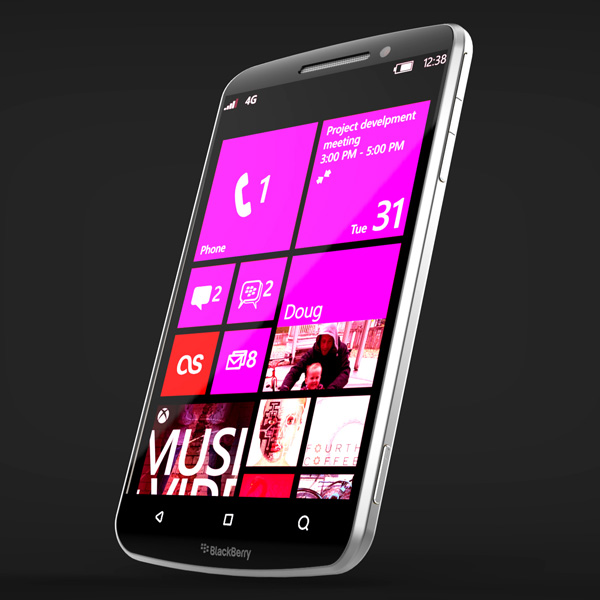 BlackBerry con Windows Phone 8