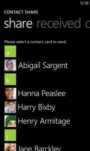Compartir contactos, nueva aplicación exclusiva Nokia