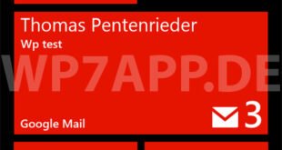 Dictado de mails en WP8, demostración en vídeo