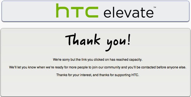 htc elevate