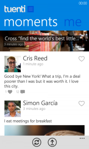 Tuenti para Windows Phone, primeras imágenes y comparativa de la aplicación