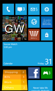 W Phone 8, la aplicación que te permite simular la pantalla de inicio WP8