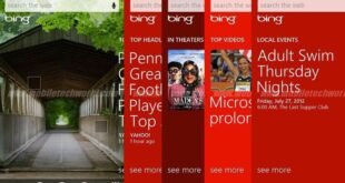 Windows Phone 8, Bing nuevas características