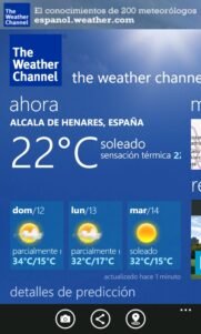 The Weather Channel se lanza a mas países, entre ellos España