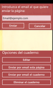 Cuartilla, nueva aplicación de notas para windows phone