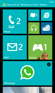 WhatsApp para Windows Phone 8, primeras imagenes