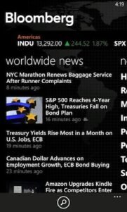 Aplicación Bloomberg llegará en exclusiva para Nokia