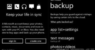 Desveladas las características del sistema de Backup de Windows Phone 8