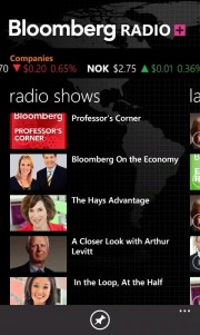 Bloomberg ya disponible para Nokia Lumia