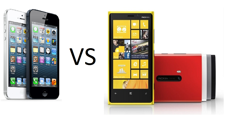 Lumia 920 vs nuevo iPhone 5