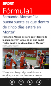 Diario Sport ya cuenta con una aplicación oficial para WP