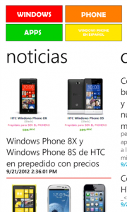 WindowsPhoneApps ya esta en la Windows Phone Store