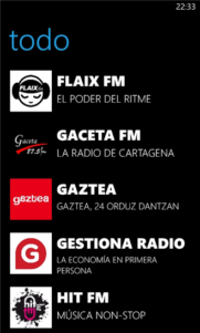 La Radio de España "Beta", toda la radio nacional en tu móvil