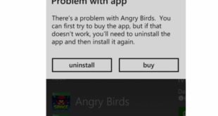 Angry Birds Error