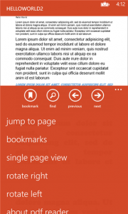 PDF Reader para Windows Phone 8