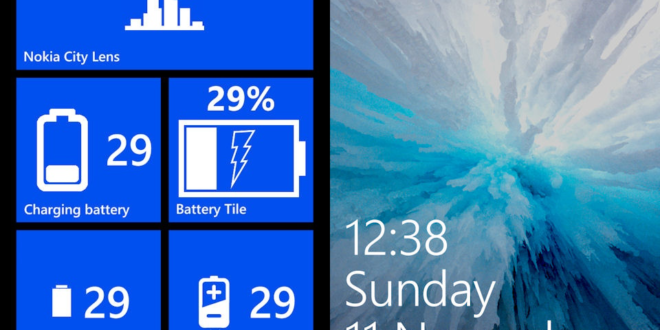 estado bateria wp8