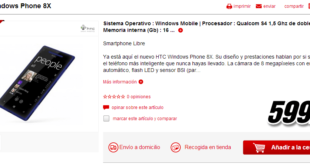 Mediamarkt HTC 8X