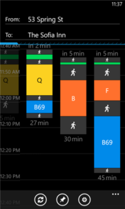 Nokia Transportes Beta para WP7 se actualiza con muchas mejoras