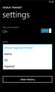 Nokia Transportes Beta para WP7 se actualiza con muchas mejoras