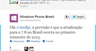 tweet WP Brasil