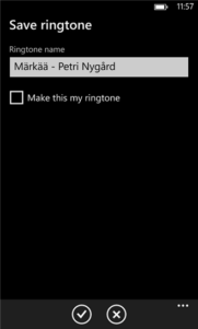 Creador de Tonos aplicación exclusiva Nokia para Windows Phone 8