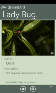 DevianART para Windows Phone ya en la tienda