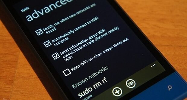 Wifi con pantalla de bloqueo en los HTC 8S