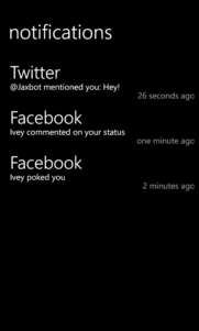 Notifications, el centro de notificaciones para Windows Phone 7.X