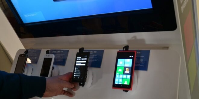 Nokia Lumia con Windows Phone 7.8