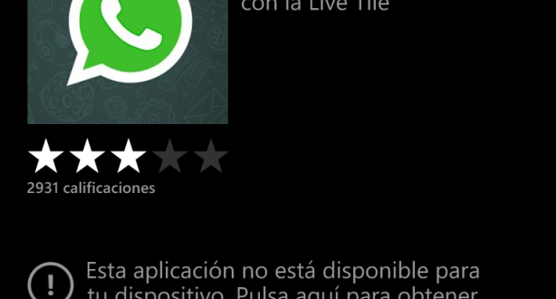 Whatsapp wp8