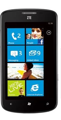 El ZTE Tania V965W con Windows Phone 7.5 cuesta menos de 100$ en China