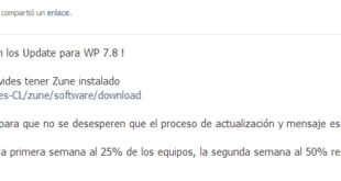 Windows Phone Chile anuncia que mañana comienza el lanzamiento de WP7.8