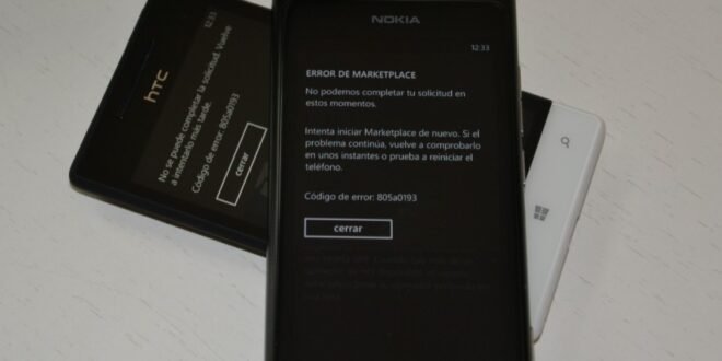 error 805a0193