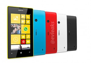 Lumia 520 trasera