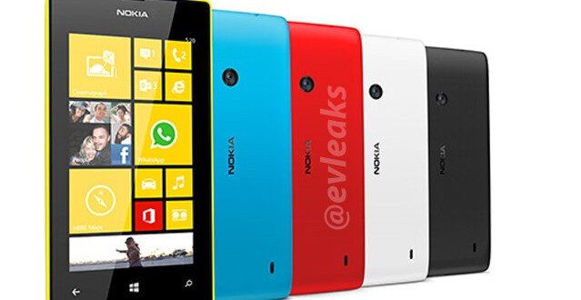 Lumia 520 trasera