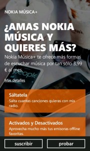 Nokia Música+ ya disponible para España