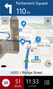 HERE Drive+ Beta, una nueva actualización para Nokia Drive+ WP8