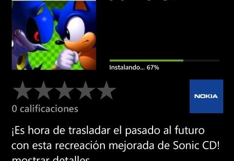 Sonic CD Nokia