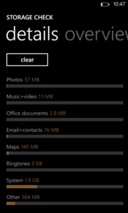 Nueva función de gestión de memoria para los Nokia WP8 se muestra en vídeo