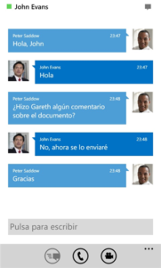 Lync 2013 para Windows Phone 8 ya disponible