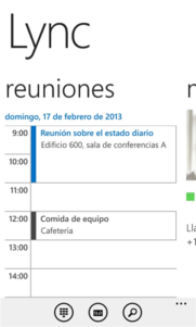 Lync 2013 para Windows Phone 8 ya disponible