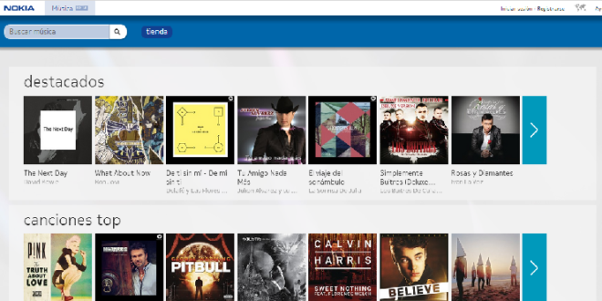 Nokia Música+ ahora también disponible en México