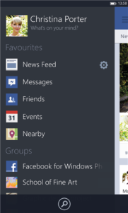 Facebook oficial para WP 8 se actualiza con características de la versión Beta y anuncia la llegada a WP7 para final de verano