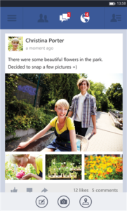 Facebook oficial para WP 8 se actualiza con características de la versión Beta y anuncia la llegada a WP7 para final de verano