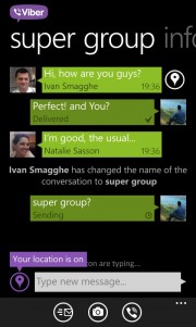 Viber para Windows Phone 7.X se actualiza con llamadas