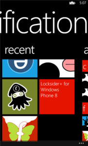 Unification un centro de notificaciones para Windows Phone 8